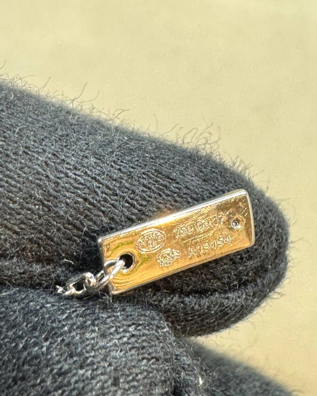 Колье Messika Silver/Chain