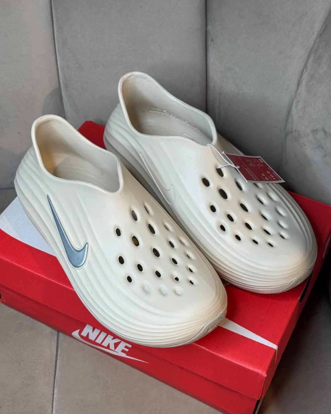 Сабо Nike Reactx Rejuven8 'Light Orewood Brown'