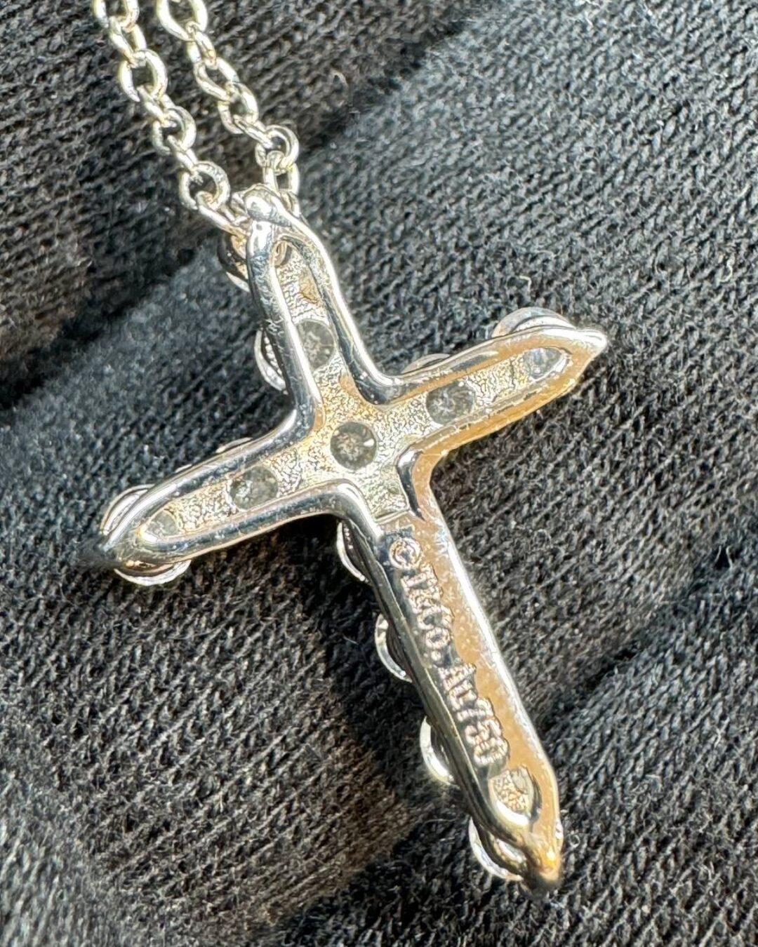 Колье Tiffany Cross Pendant