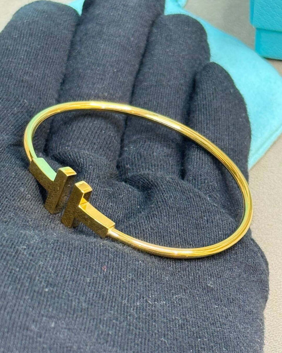 Браслет Tiffany T (Gold)