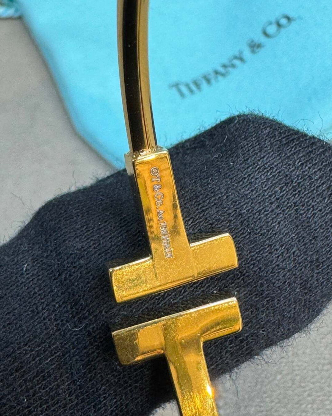 Браслет Tiffany T (Gold)