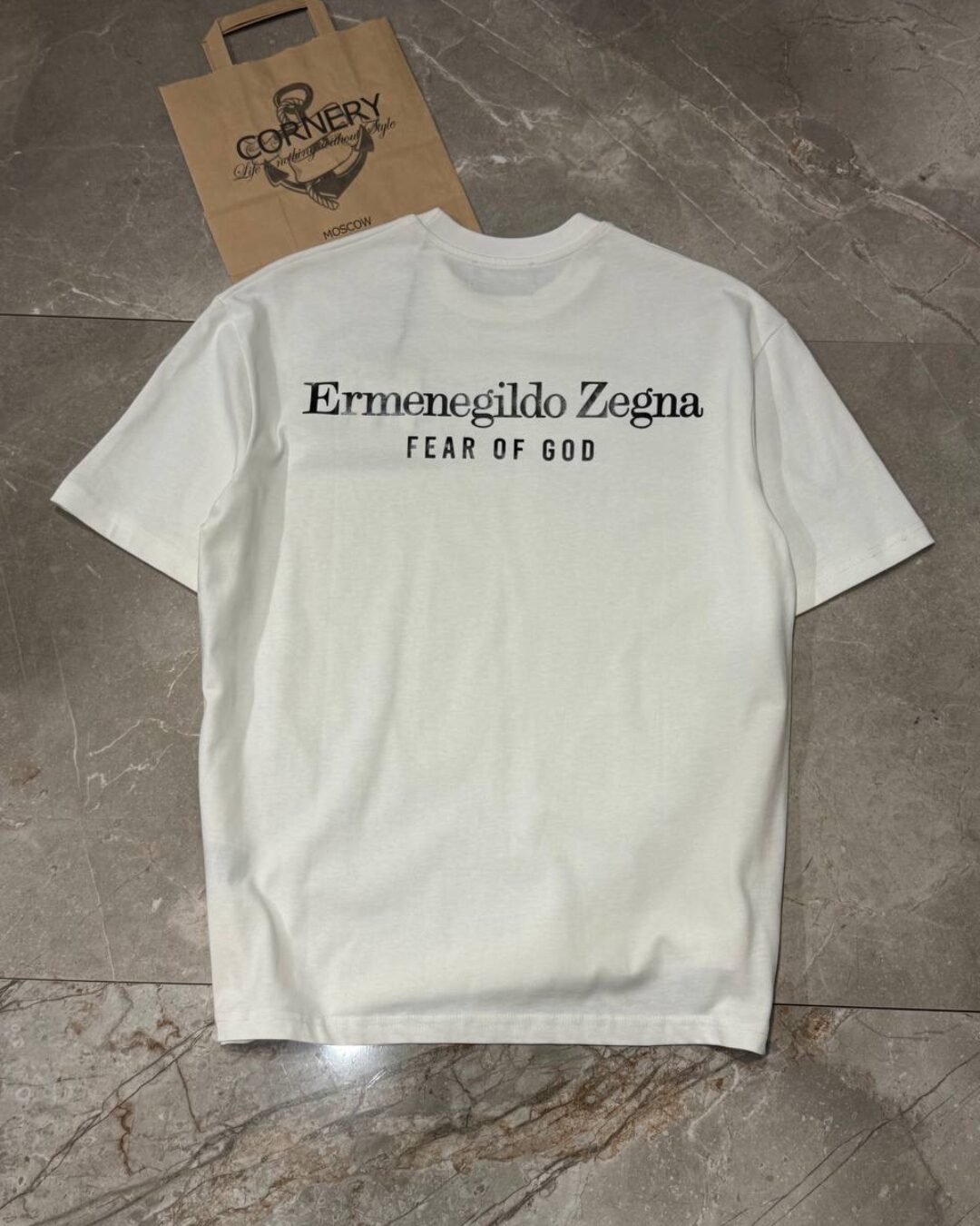 Футболка Zegna x Fear Of God