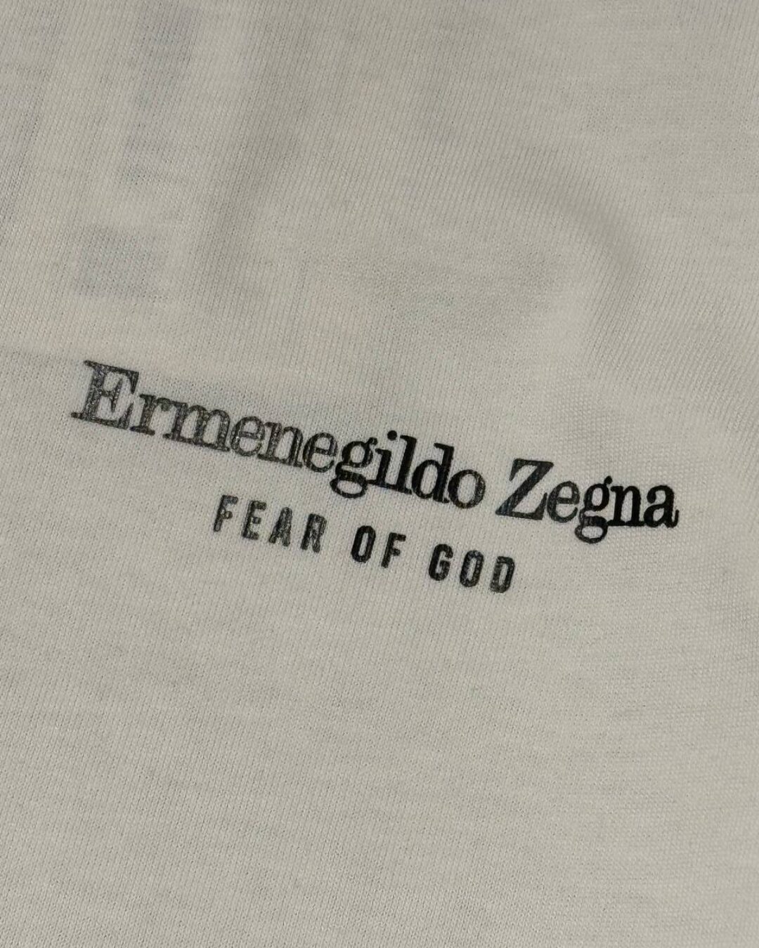 Футболка Zegna x Fear Of God