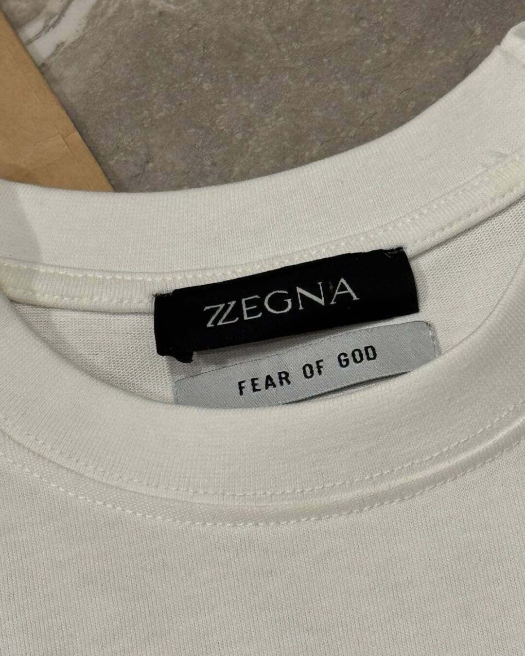 Футболка Zegna x Fear Of God
