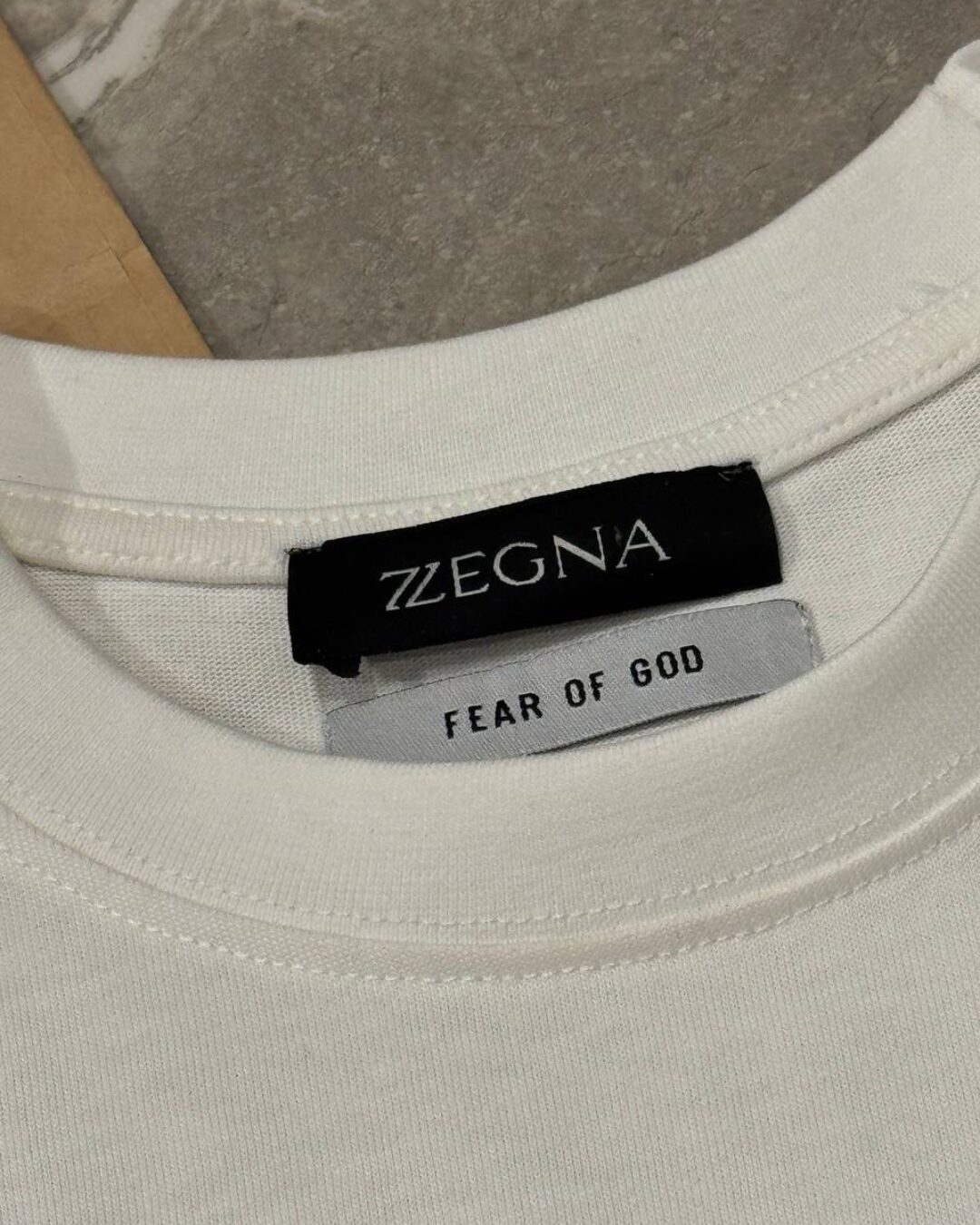 Футболка Zegna x Fear Of God