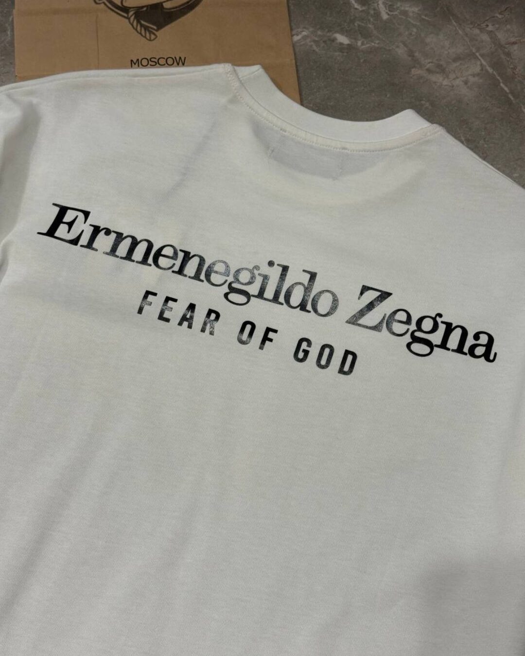 Футболка Zegna x Fear Of God