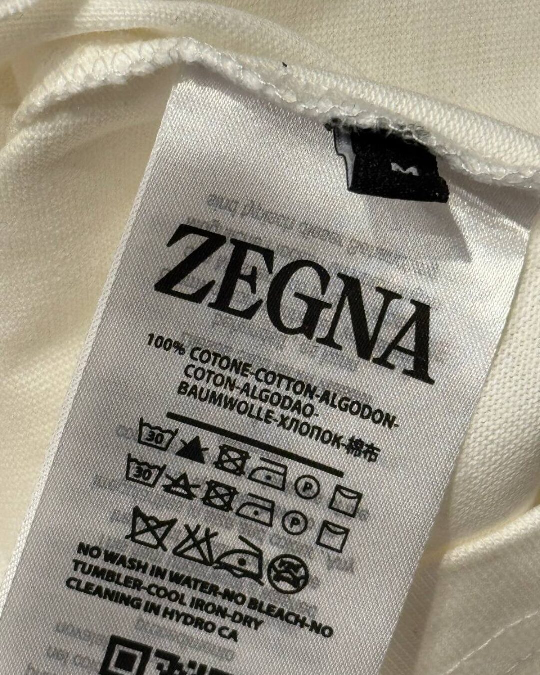 Футболка Zegna x Fear Of God