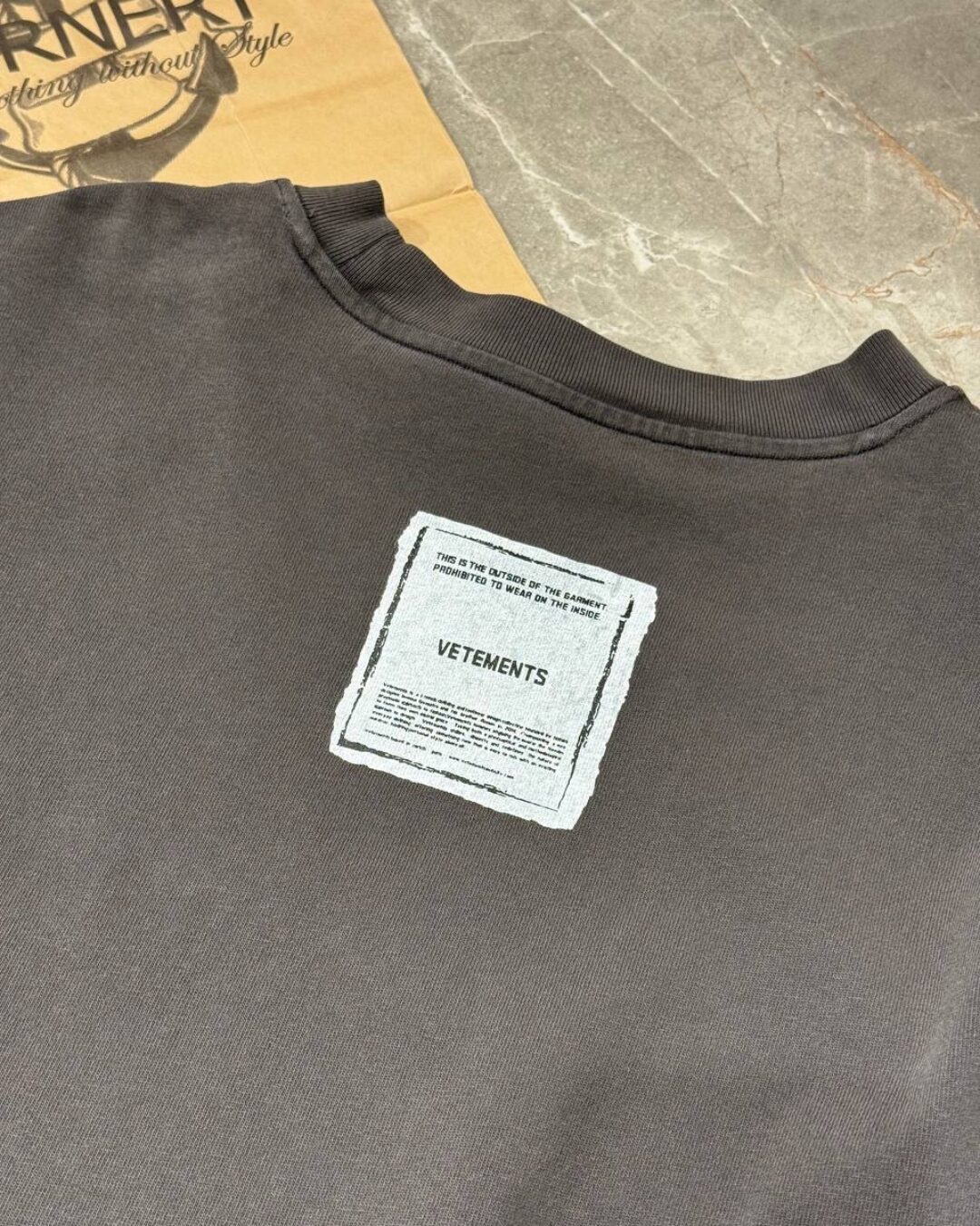 Футболка Vetements I'm not Vtms