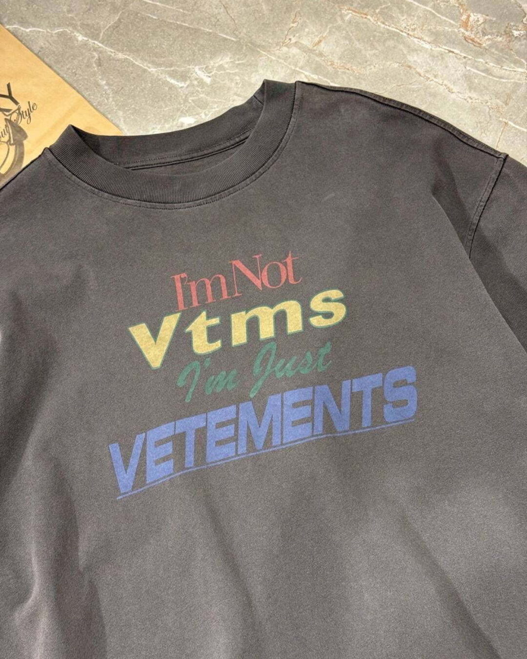Футболка Vetements I'm not Vtms — фото 3