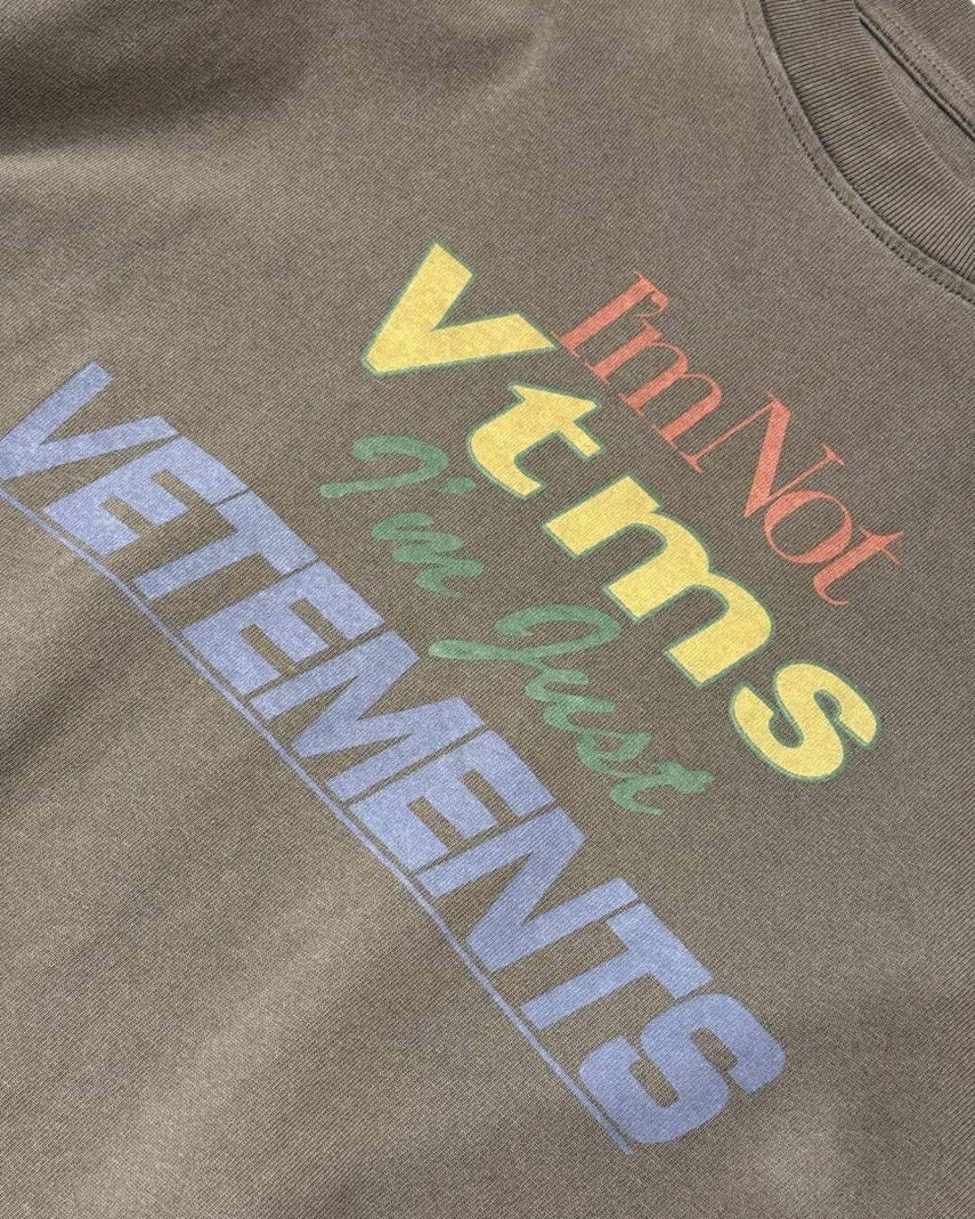 Футболка Vetements I'm not Vtms — фото 4