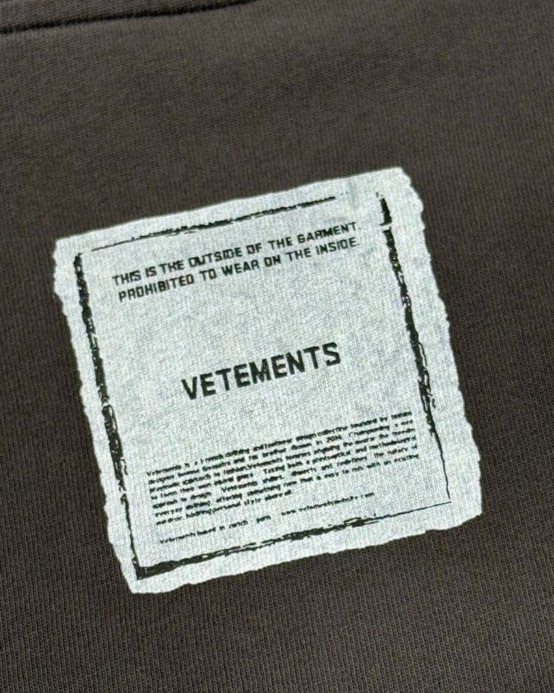 Футболка Vetements I'm not Vtms — фото 9