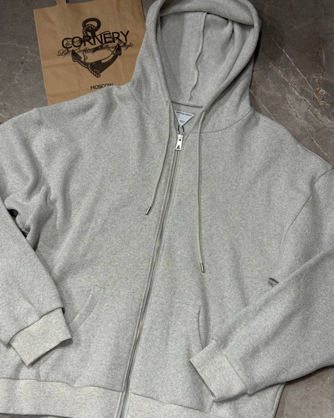 Zip-Худи Bottega Venetta