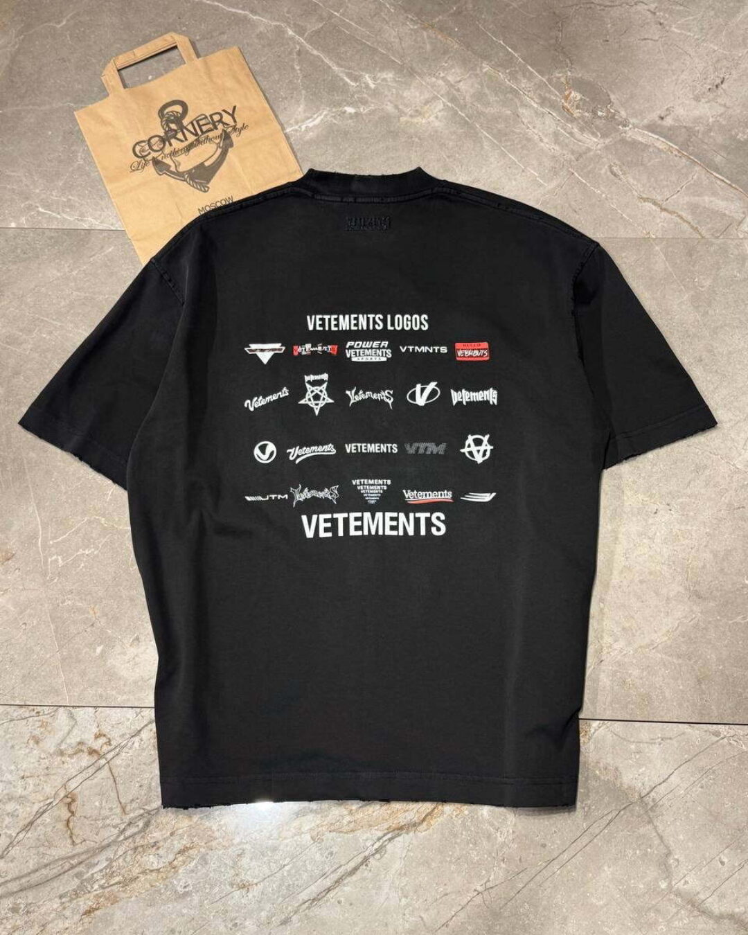 Футболка Vetements Logos — фото 2