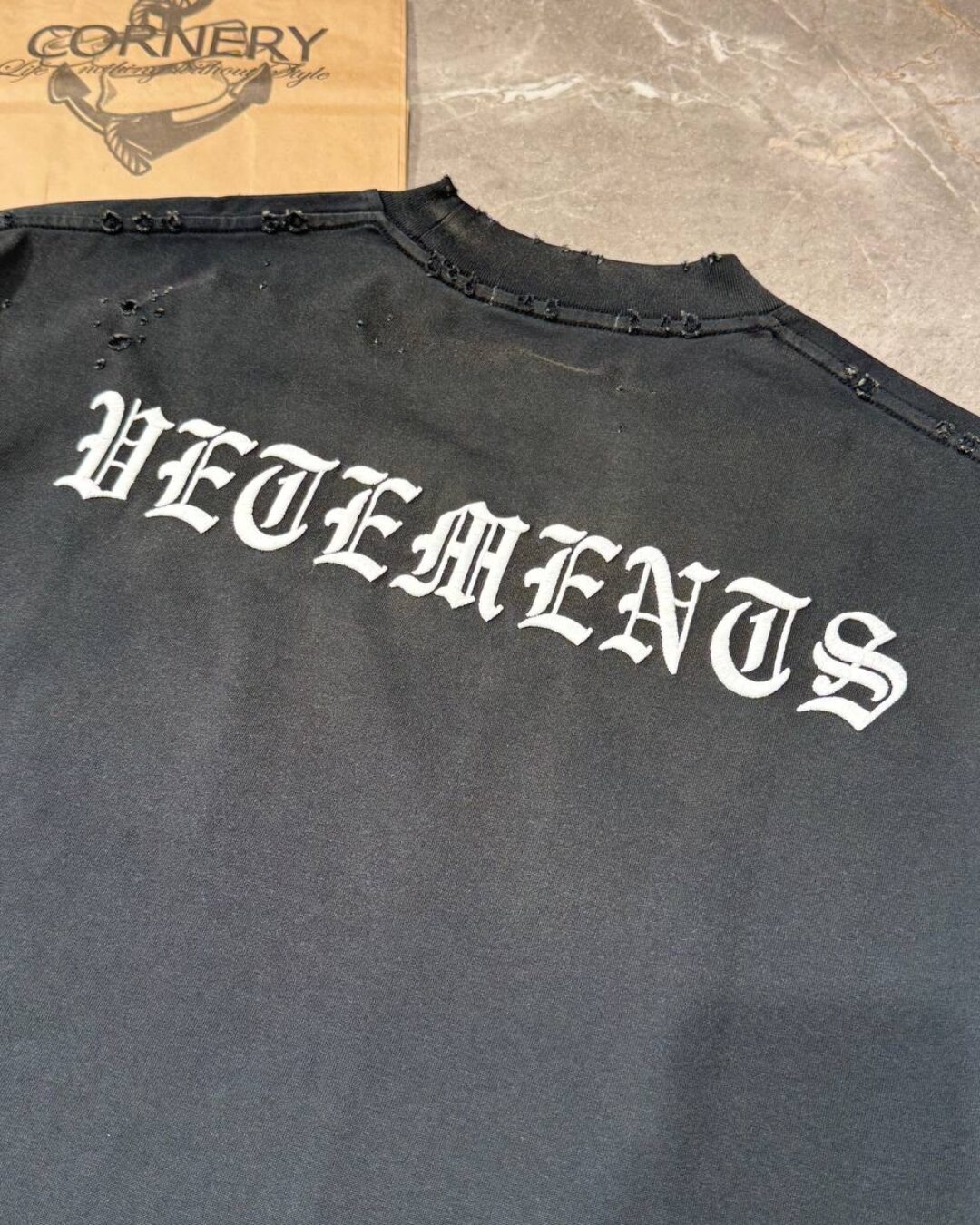 Футболка Vetements Chrome