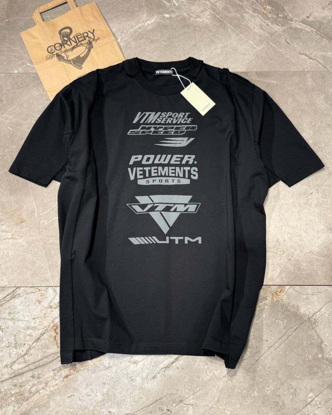 Футболка Vetements Logos — фото 2