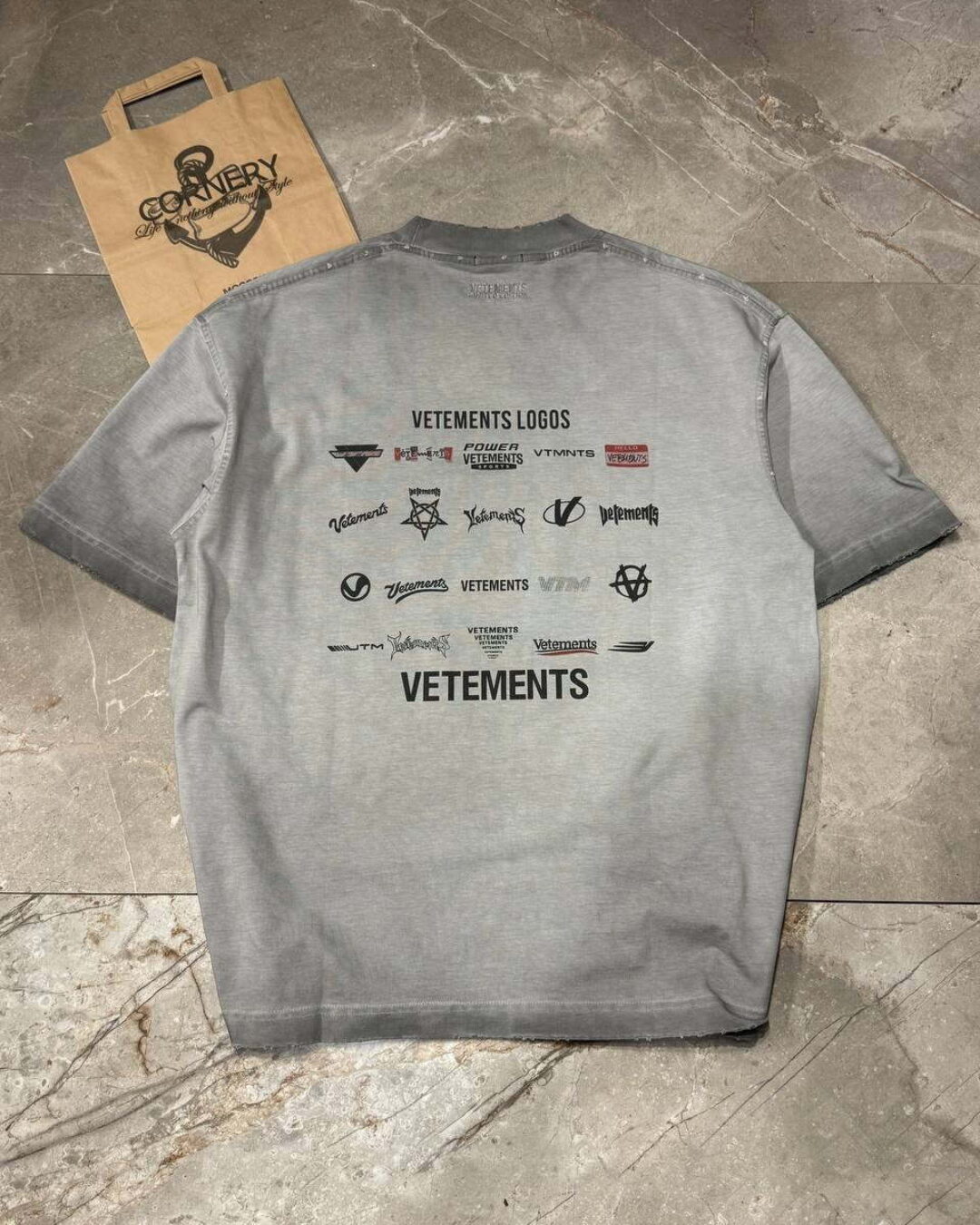 Футболка Vetements Logos — фото 4