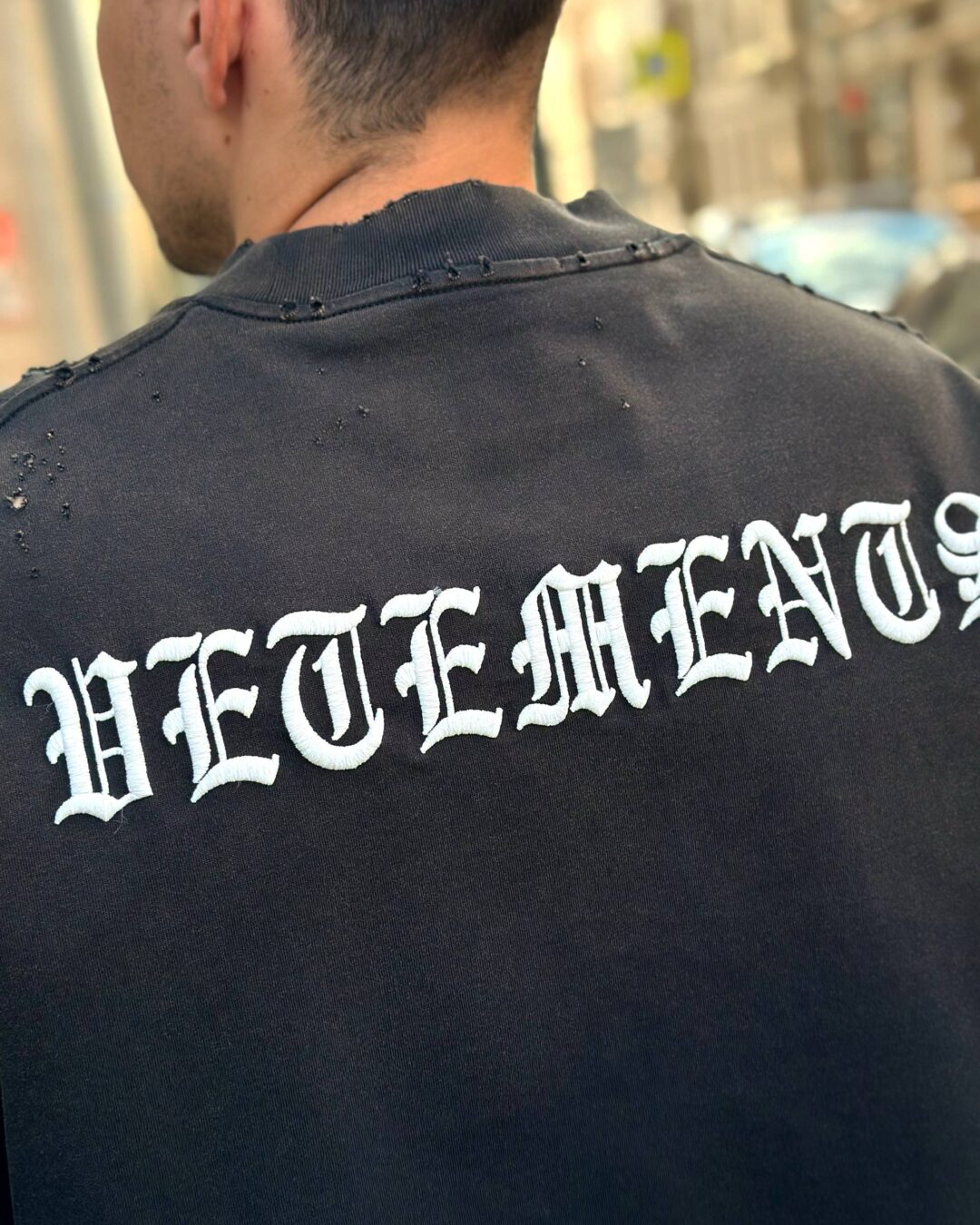 Футболка Vetements Chrome