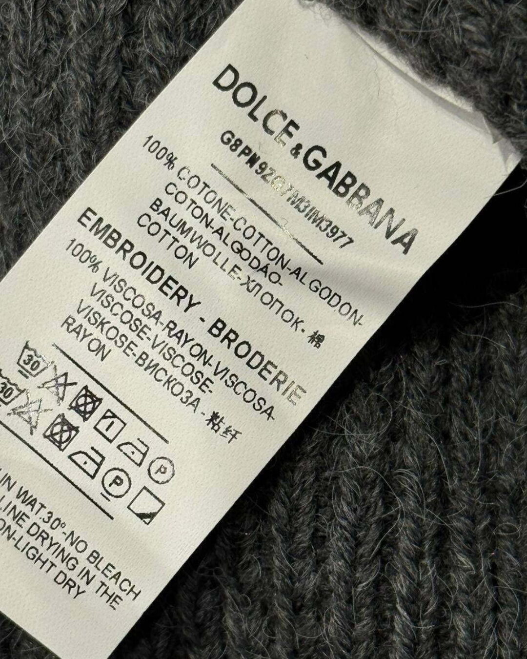 Кофта Dolce & Gabbana — фото 9