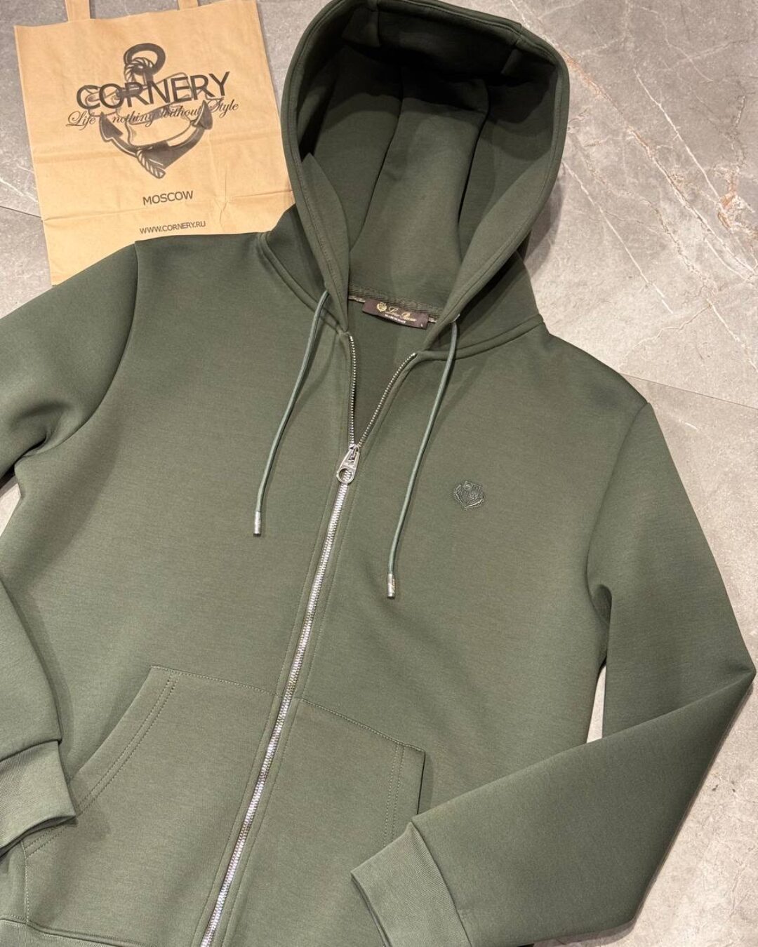 Zip-Худи Loro Piana