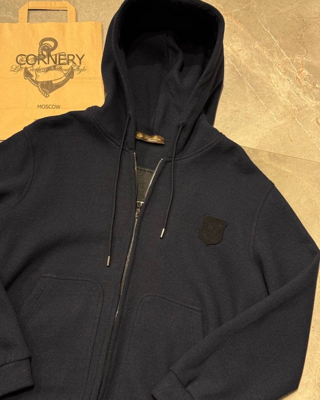 Zip-Худи Loro Piana