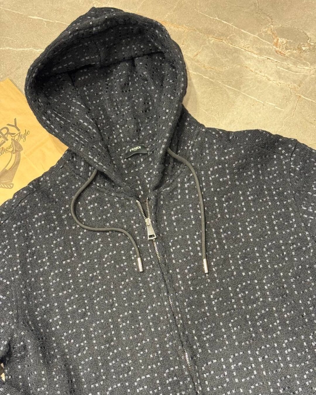 Zip-Худи Fendi