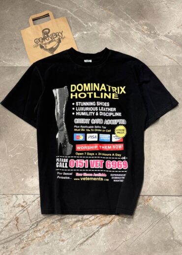 Футболка Vetements Dominatrix