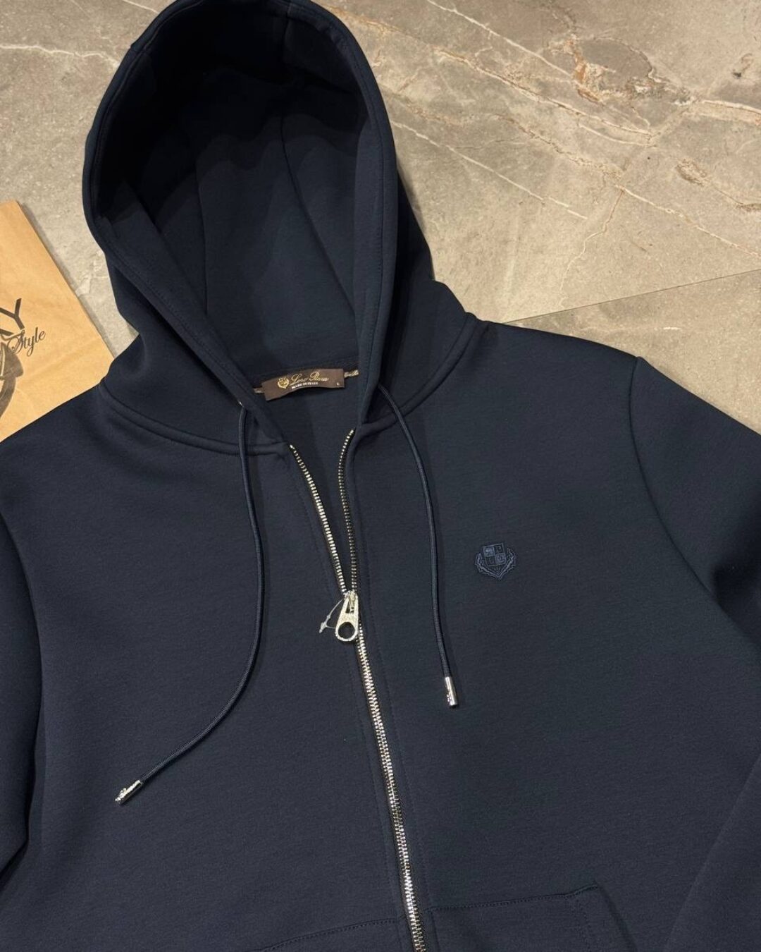 Zip-Худи Loro Piana