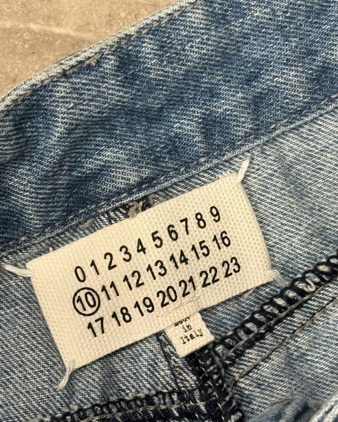 Джинсы Maison Margiela