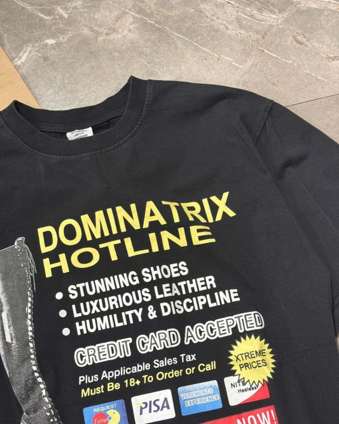 Футболка Vetements Dominatrix — фото 5