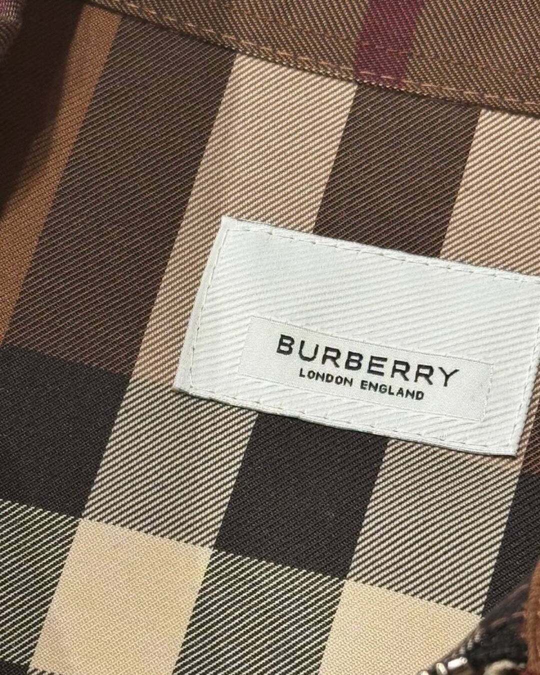 Рубашка на молнии Burberry — фото 8