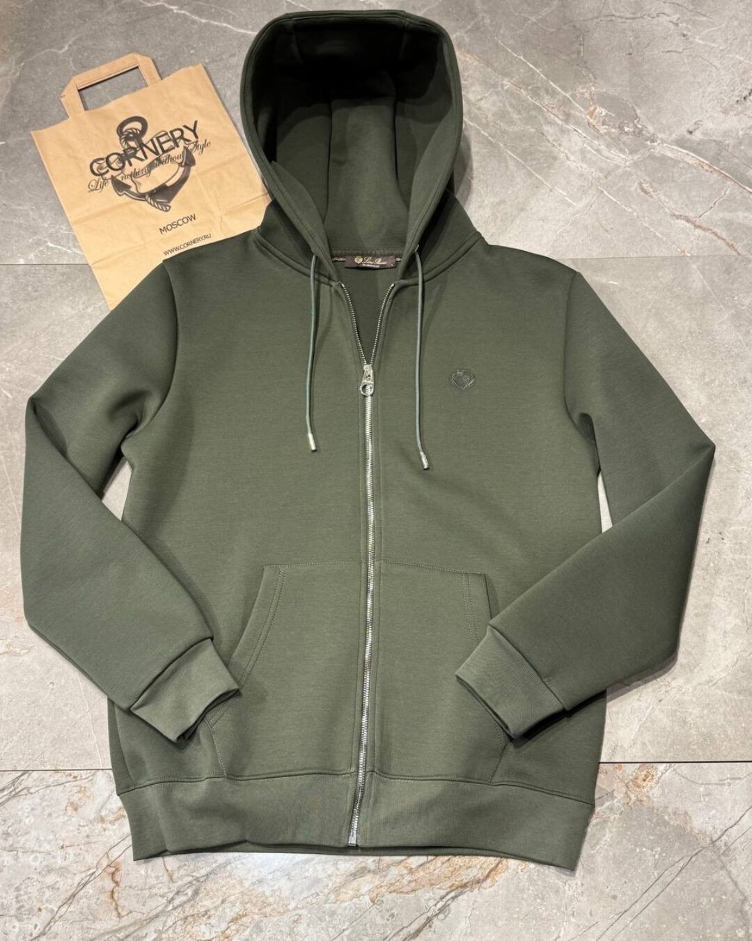Zip-Худи Loro Piana