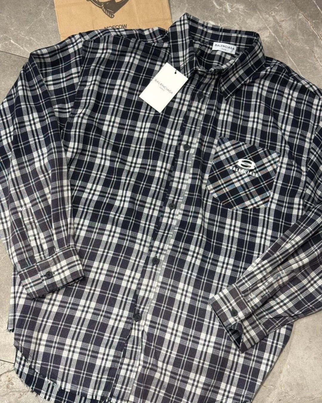 Рубашка Balenciaga — фото 3