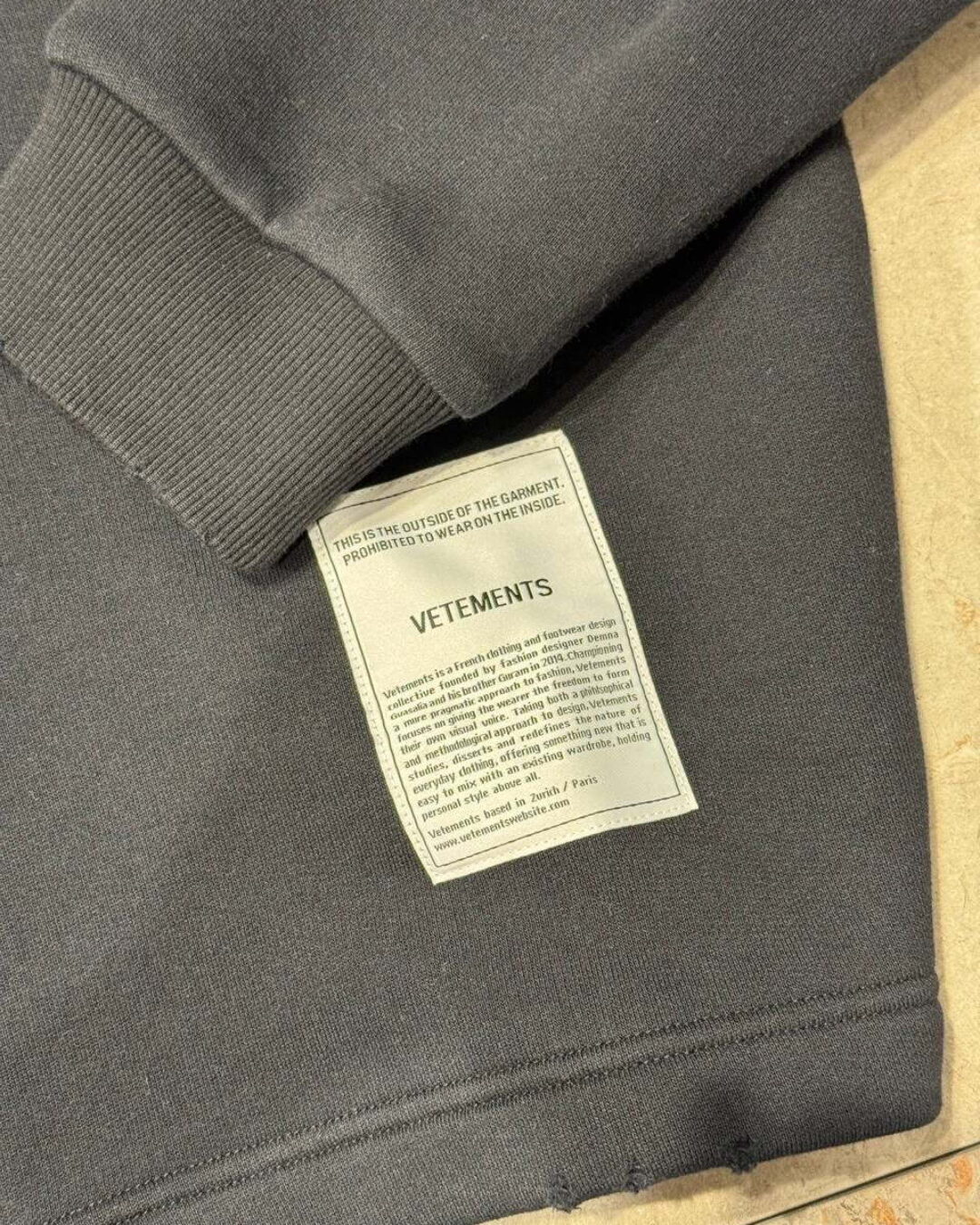 Кофта Vetements — фото 6
