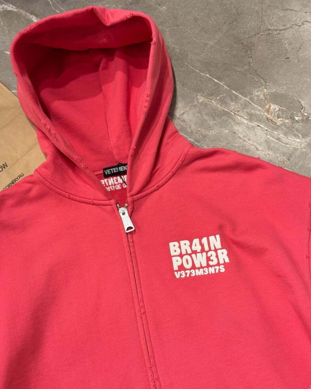 Zip-Худи Vetements