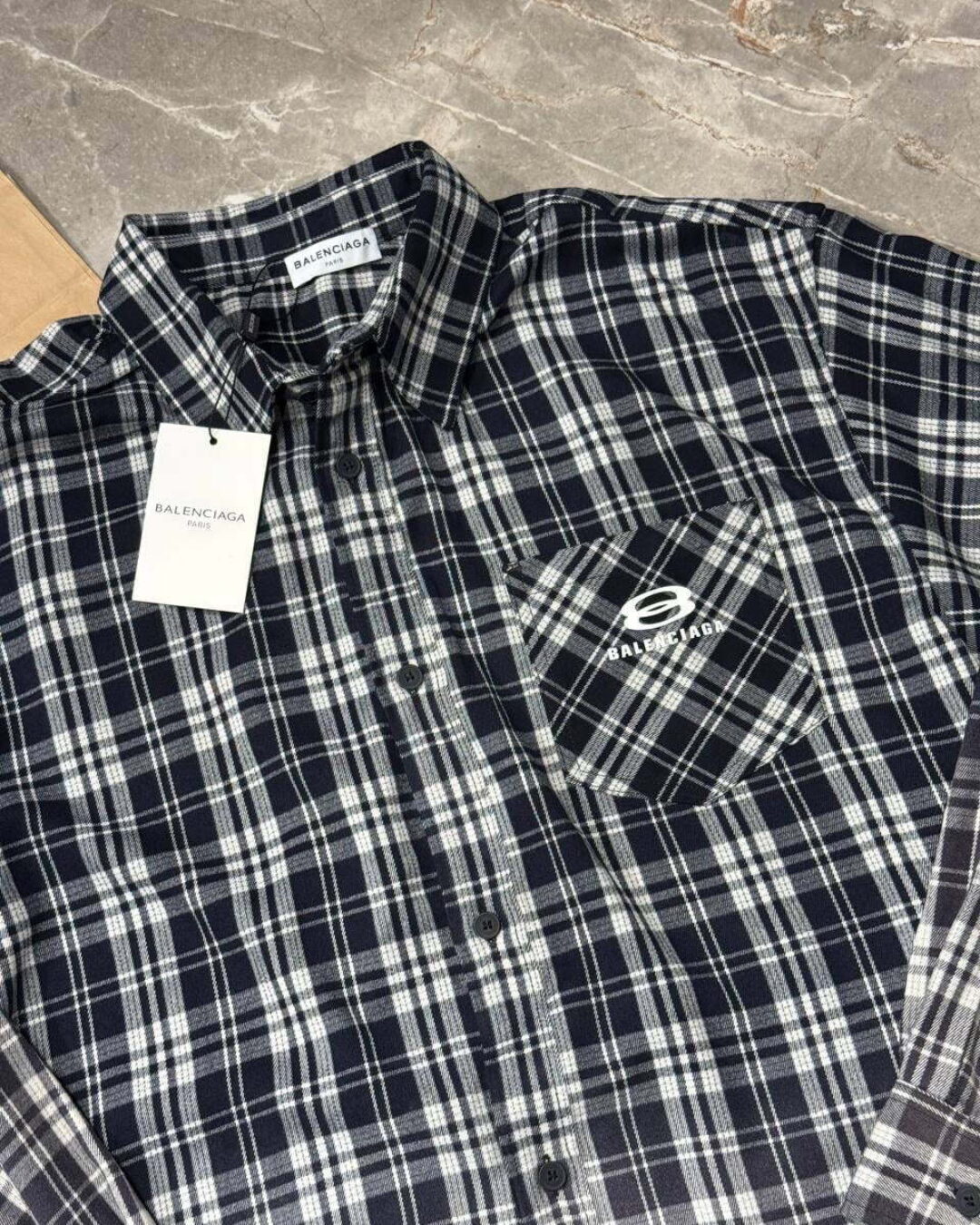 Рубашка Balenciaga — фото 4