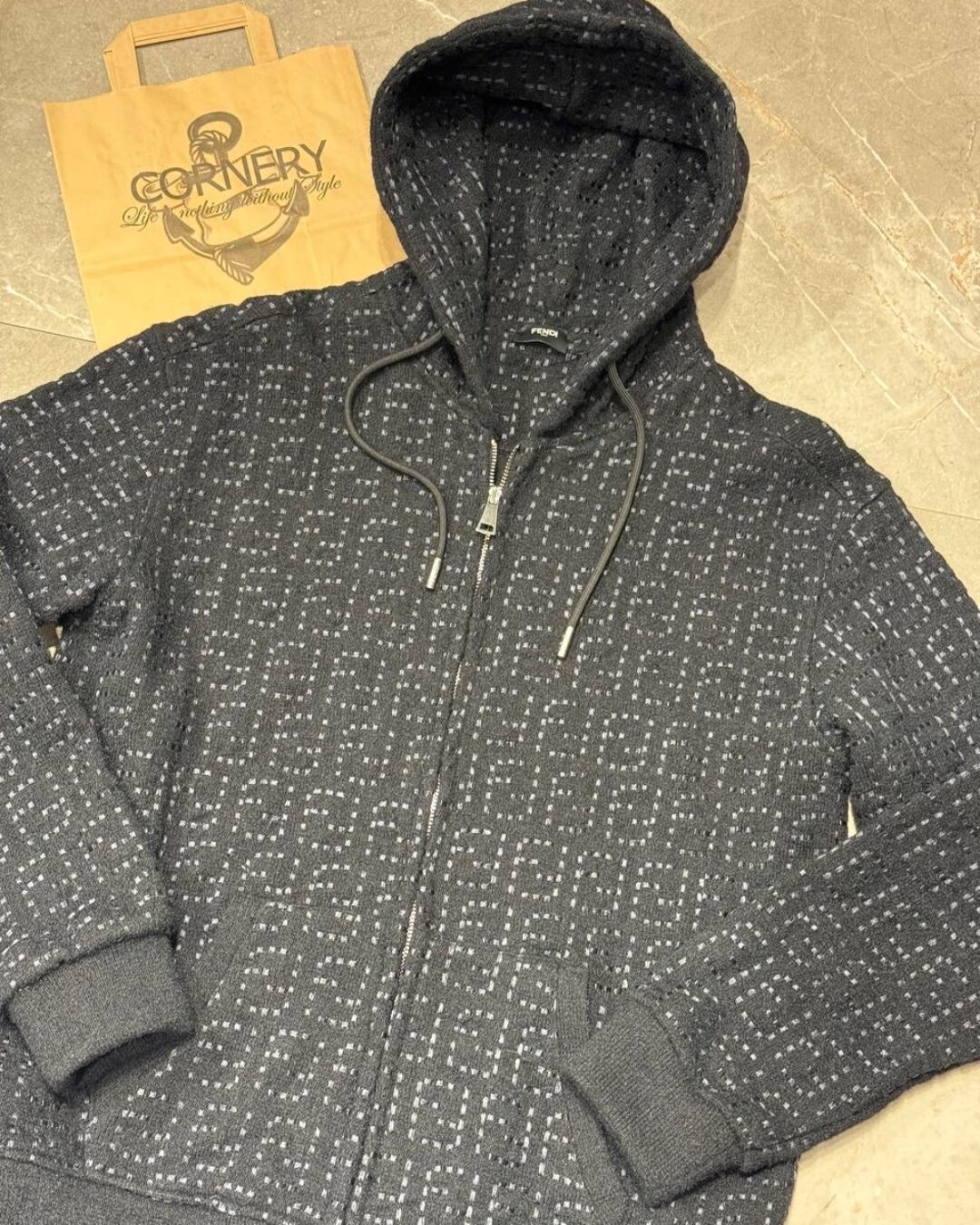 Zip-Худи Fendi