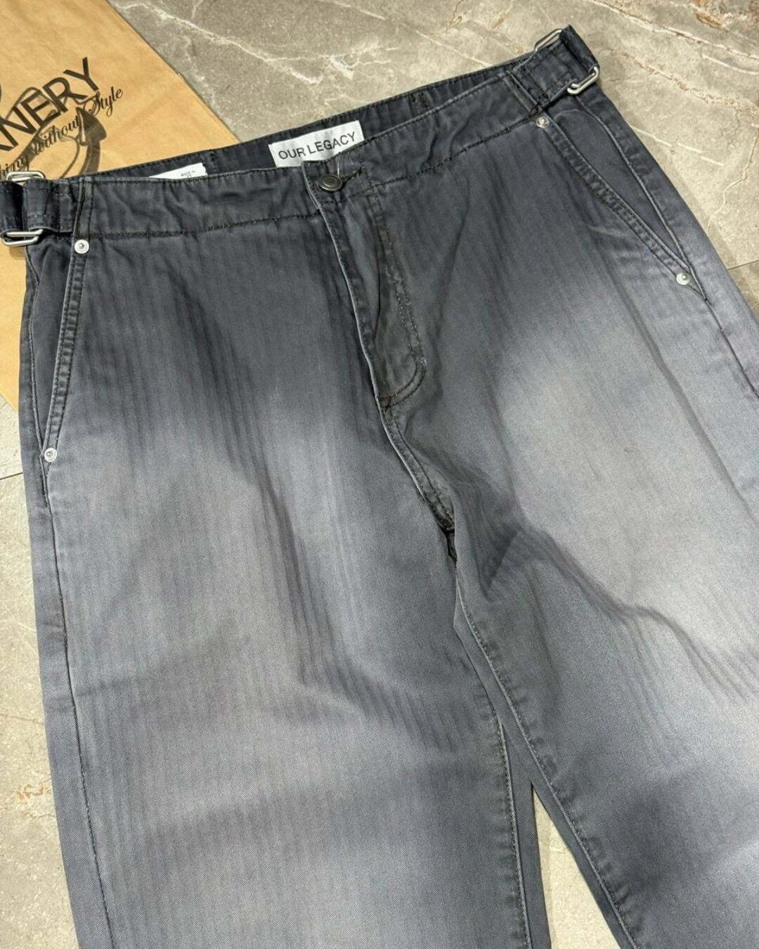 Джинсы Our Legacy