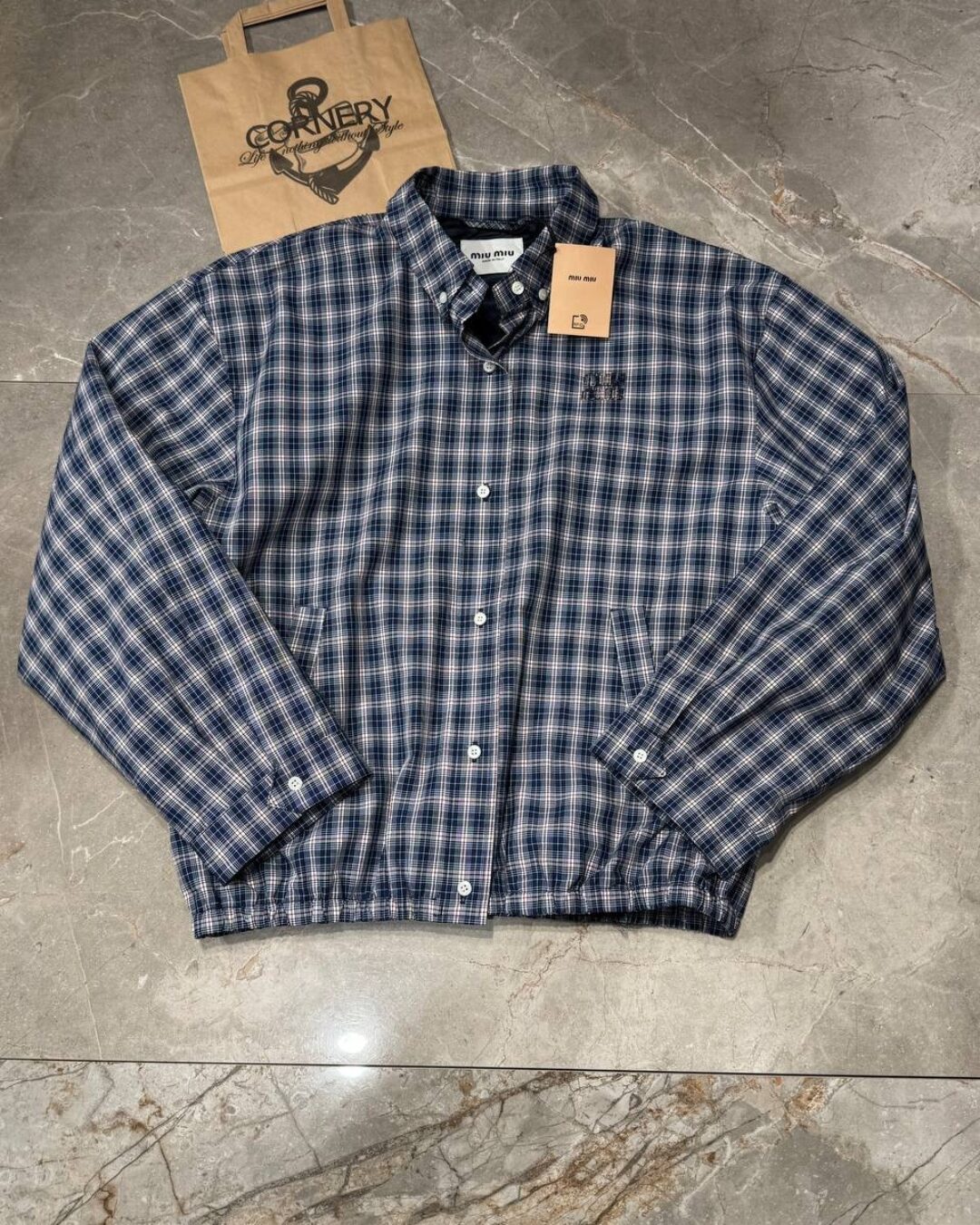 Рубашка Miu Miu