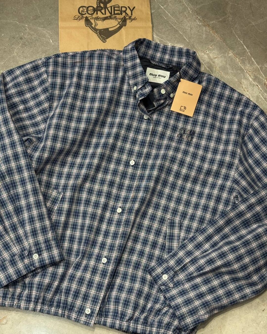 Рубашка Miu Miu