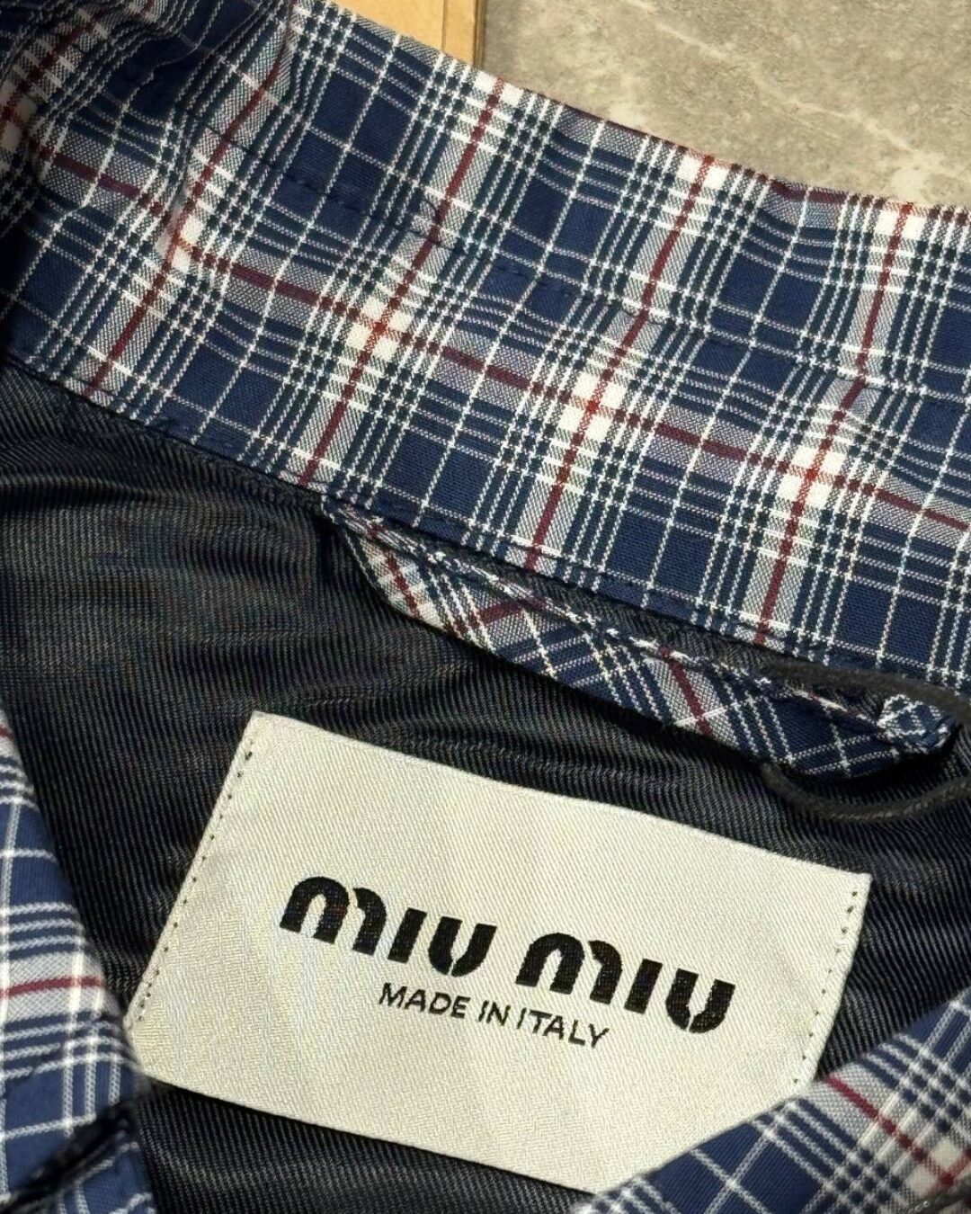 Рубашка Miu Miu