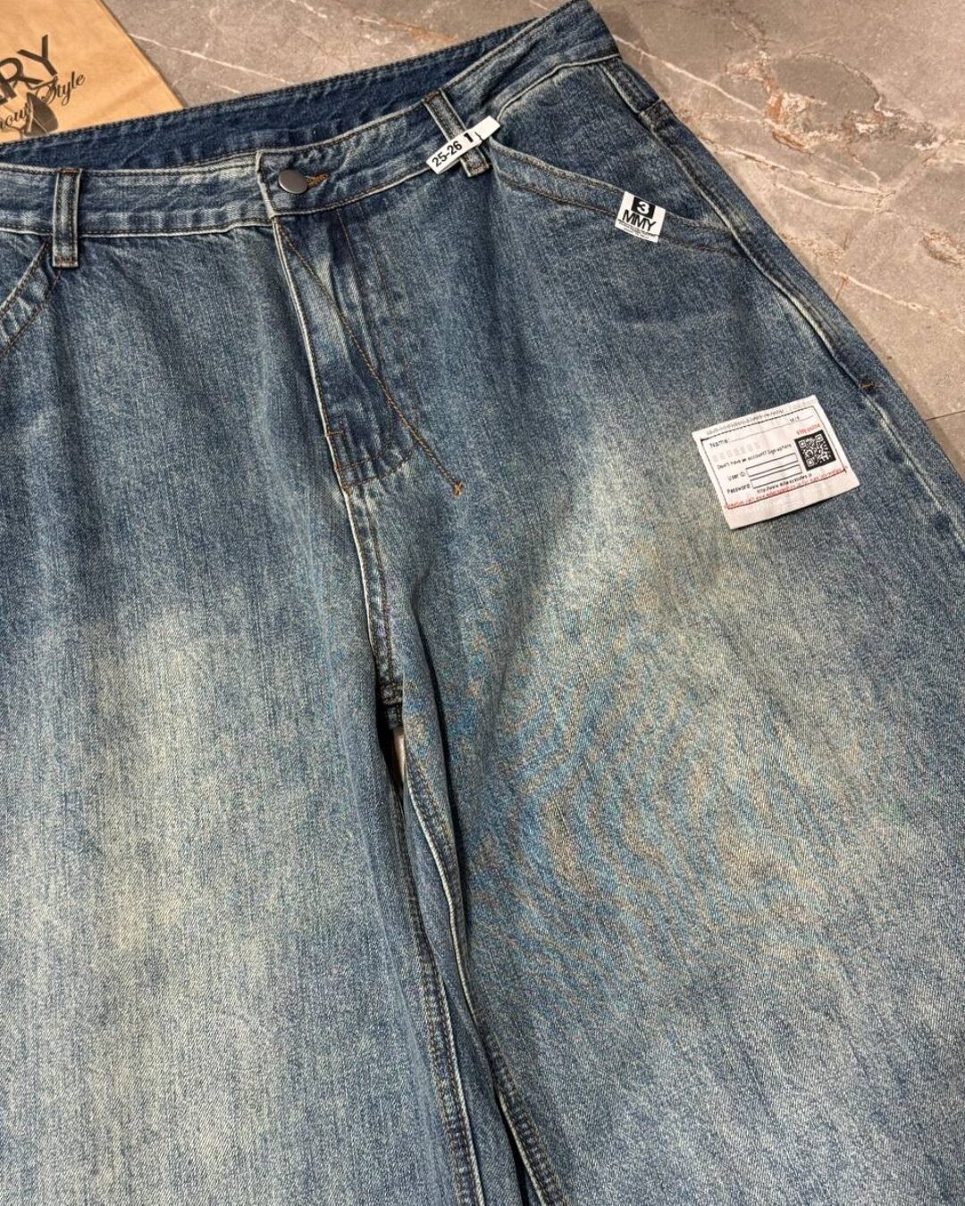 Джинсы Maison Mihara