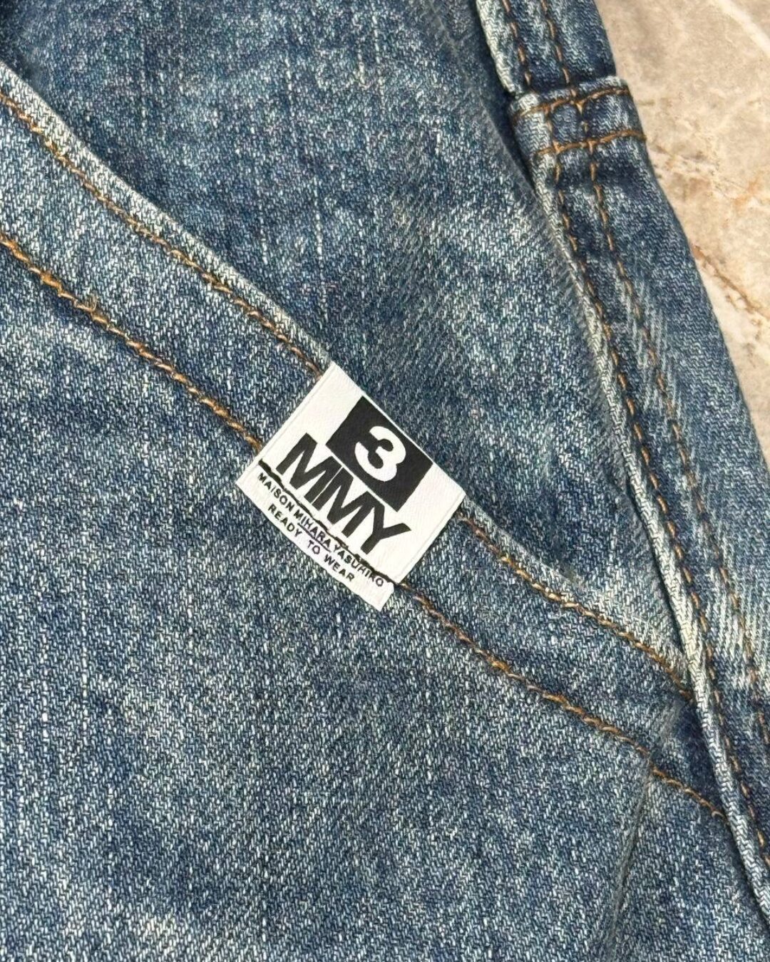 Джинсы Maison Mihara