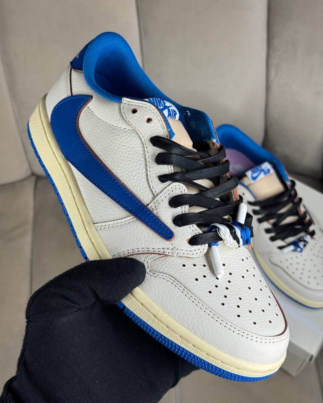 Кеды Fragment Design x Travis Scott x Air Jordan 1 Retro Low S