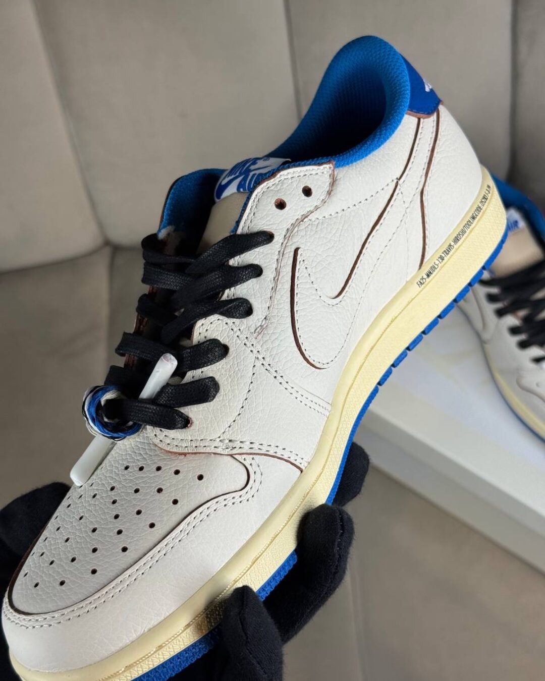 Кеды Fragment Design x Travis Scott x Air Jordan 1 Retro Low S