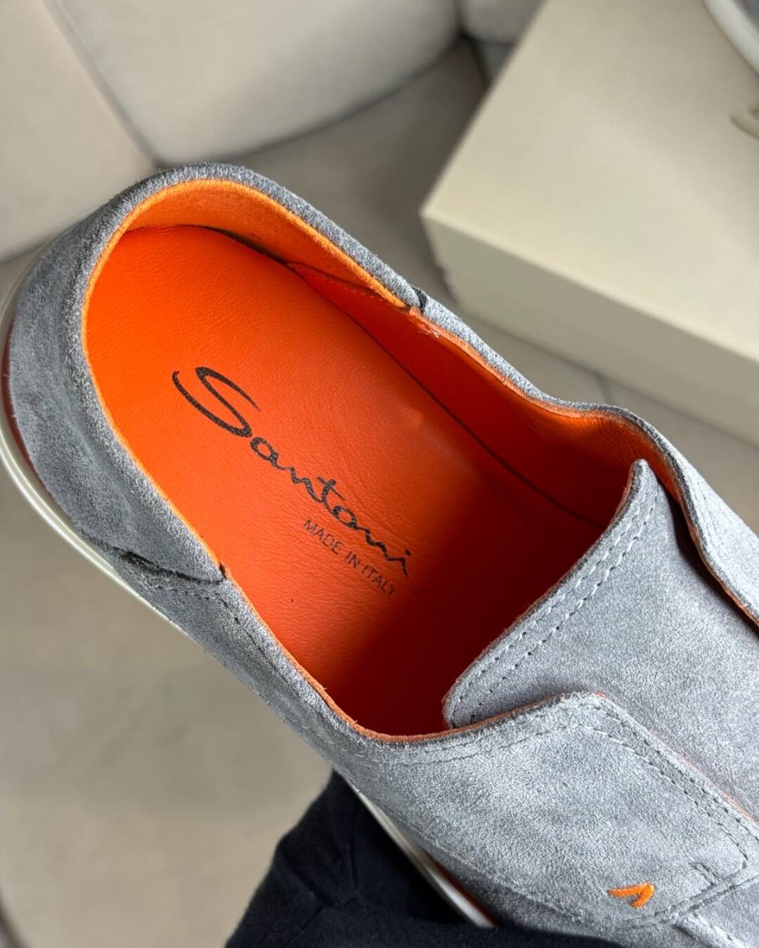 Лоферы Santoni