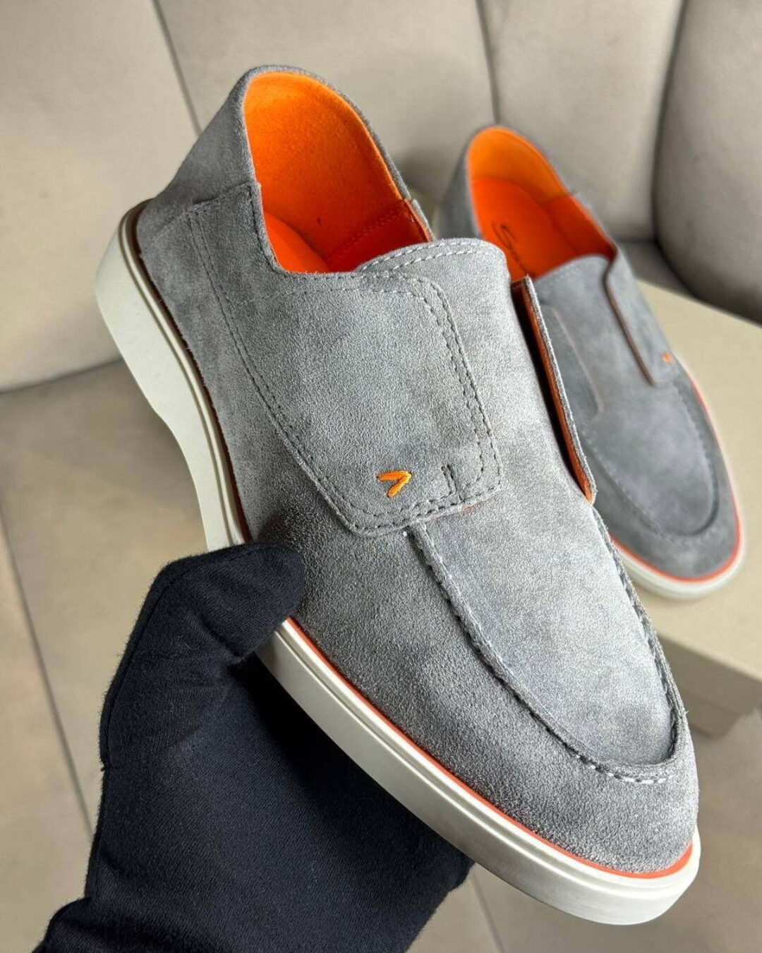 Лоферы Santoni