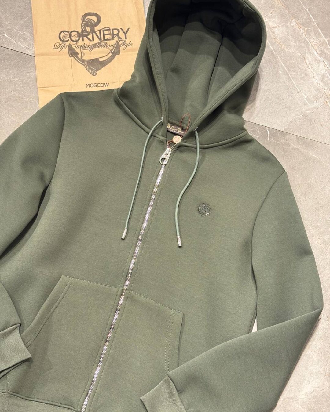 Zip-Худи Loro Piana