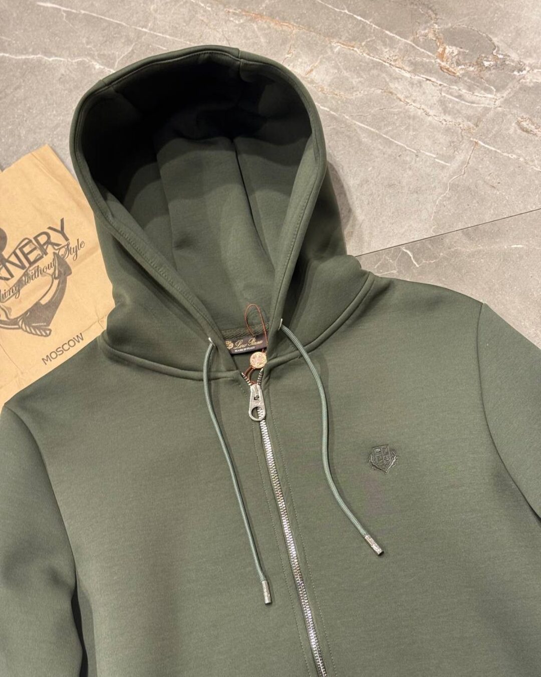 Zip-Худи Loro Piana