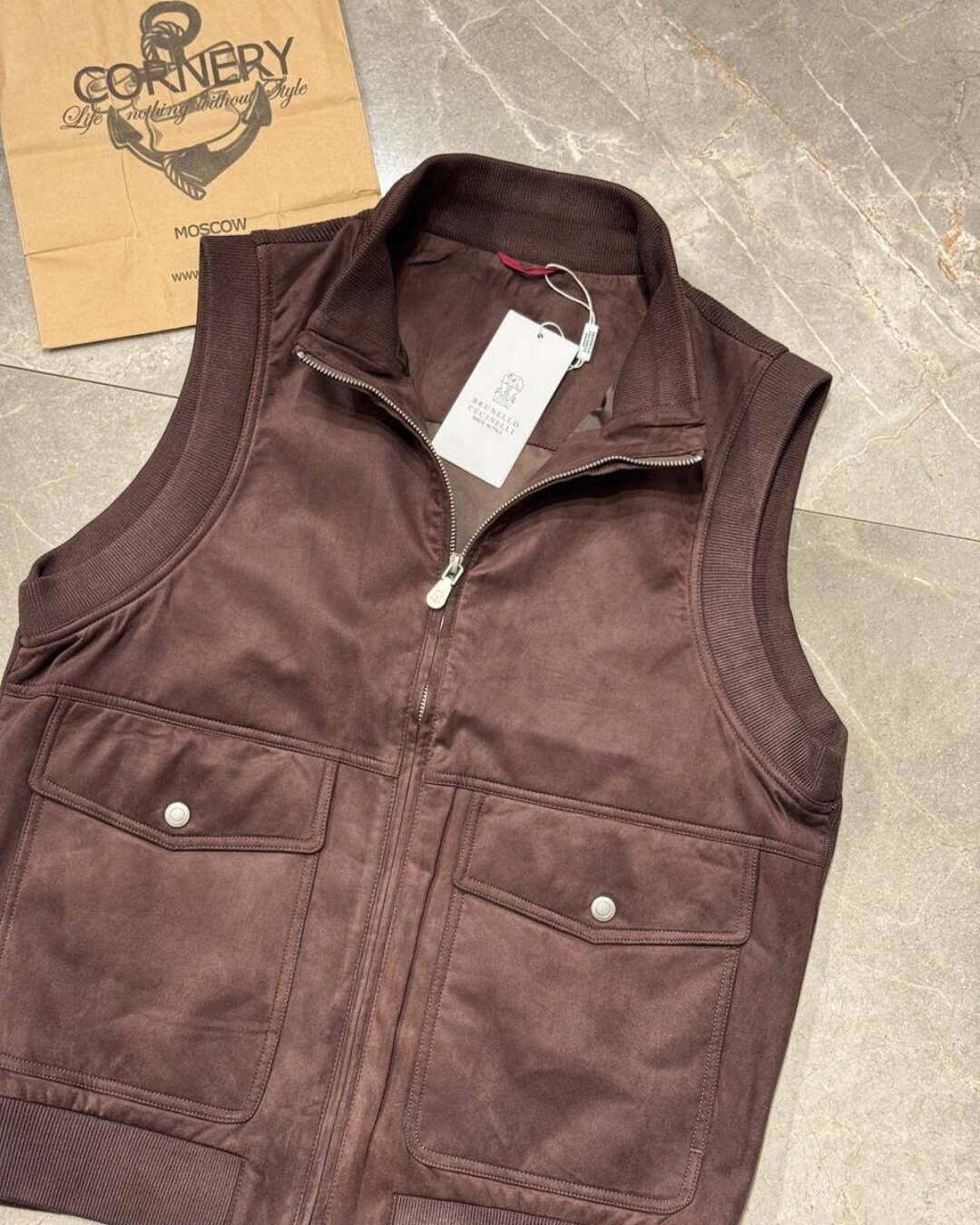 Жилет Brunello Cucinelli