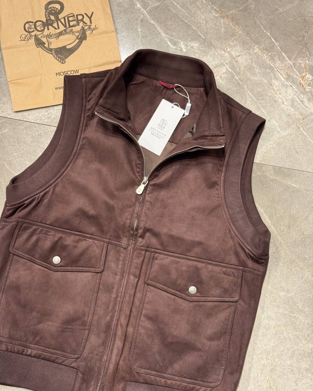 Жилет Brunello Cucinelli